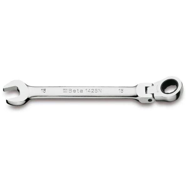 Llave combinada articulada con carraca Beta 142SN 19mm