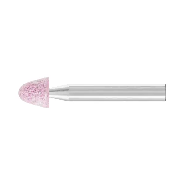 Muela rosa cónica KE con mango Pferd A-46 Ø10x10