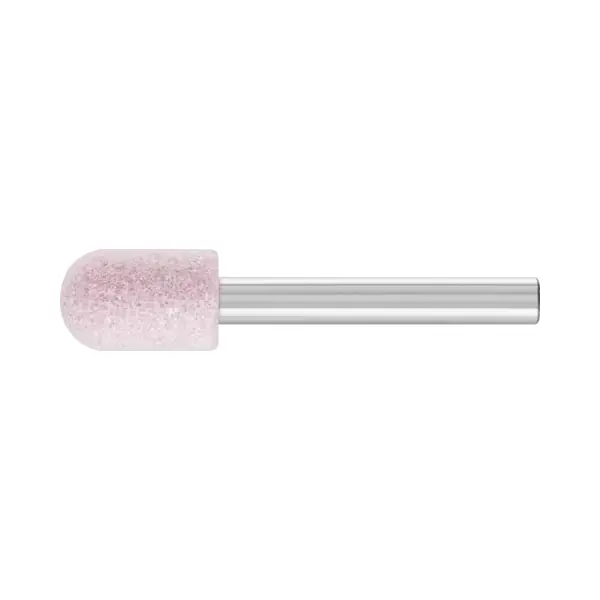 Muela rosa de cilindro redondo WR con mango Pferd A-80 Ø13x20