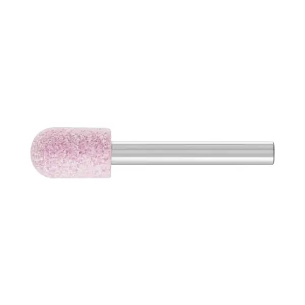 Muela rosa de cilindro redondo WR con mango Pferd A-46 Ø13x20