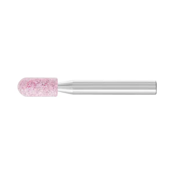 Muela rosa de cilindro redondo WR con mango Pferd A-46 Ø8x16
