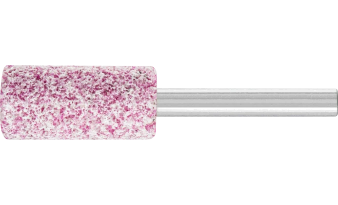 Muela rosa cilíndrica ZY con mango Pferd A30 Ø16x32