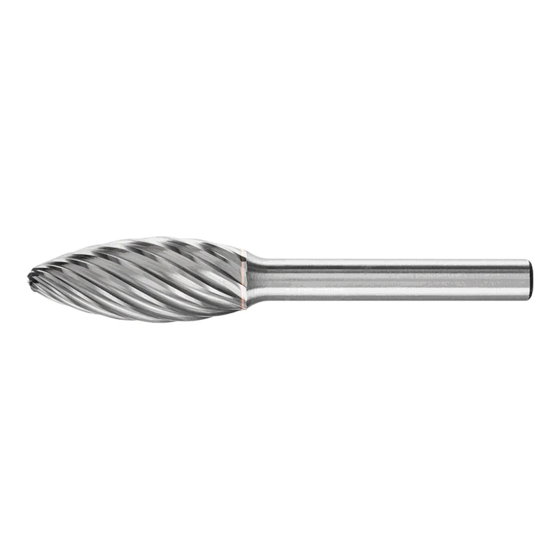 Fresa de metal duro forma de llama B Pferd Ø12x30 Z3P