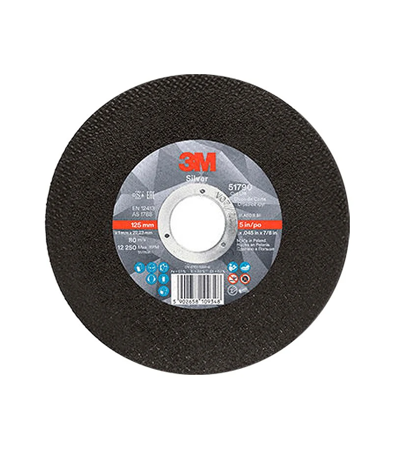 Disco de Corte Silver Plano 3M Ø125X1 51790